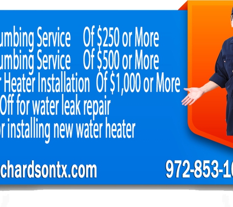 Plumbers Richardson TX - Richardson, TX. Plumbers Richardson TX