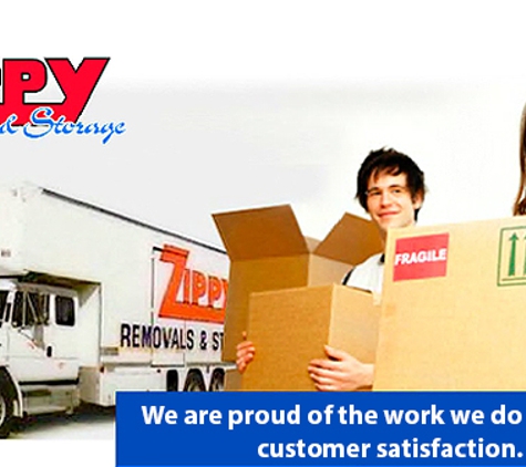 Zippy Removals & Storage. Professional moving services and competitive rates on self-storage.
