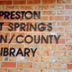 Preston Town Public Library