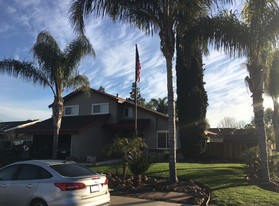 American Flagpole Company - Livermore, CA. 25' Bronze ~ Single Piece of Aluminum