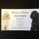 Pete's Pets - Dog & Cat Grooming & Supplies