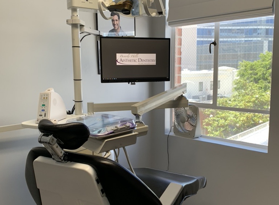 Beverly Hills Aesthetic Dentistry: Jamielynn M. Hanam-Jahr, DDS - Beverly Hills, CA. Great outdoor view from the operatory at Beverly Hills Aesthetic Dentistry