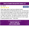 Back To Health Chiropractic Center LLC gallery