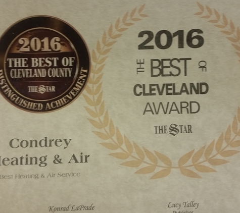 Condrey Heating & Air - Shelby, NC