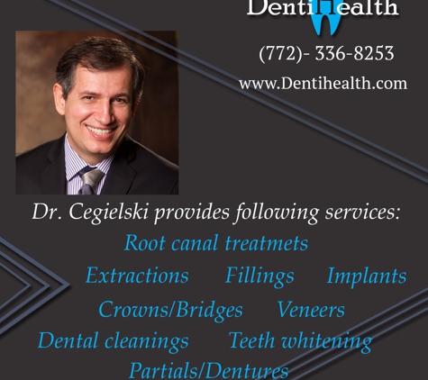 Dentihealth - Port Saint Lucie, FL. Schedule dental appointment with Jaroslaw Cegielski DMD, for comprehensive evaluation. (772) 336-8253 www.Dentihealth.com