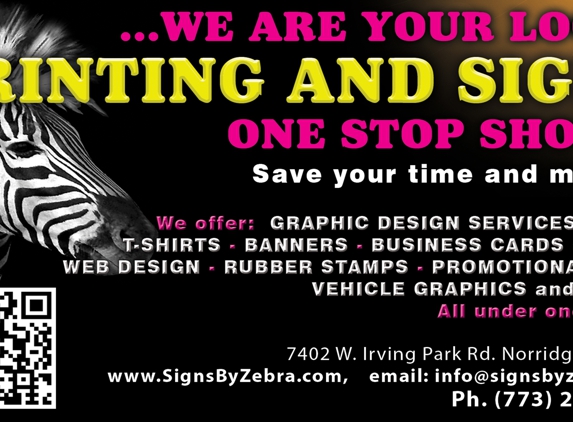 Zebra Graphics - Harwood Heights, IL