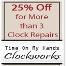 Time On My Hands Clockworks - Clocks