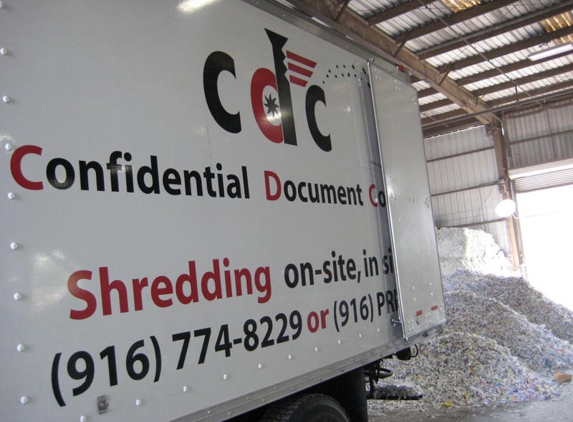 Confidential Document Control - Roseville, CA. Shredded!