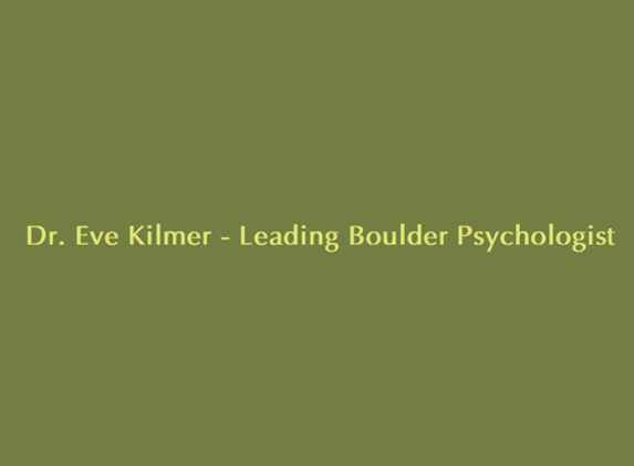 Dr. Eve Kilmer, PHD - Boulder, CO