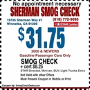 Sherman Smog Check - Emissions Inspection Stations
