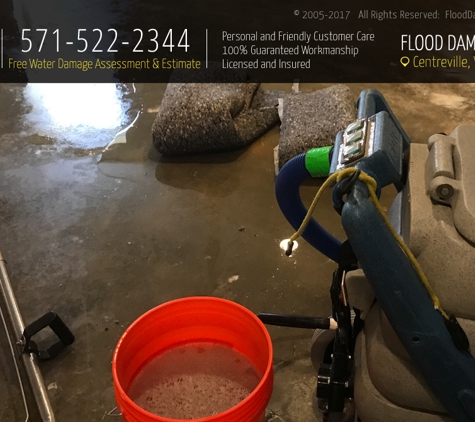 Flood Damage Pro of Centreville - Centreville, VA. Sewage Cleanup