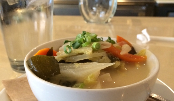 Real Food Daily - Pasadena, CA. Miso soup