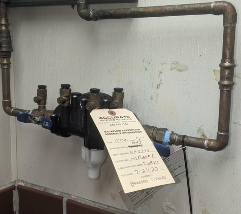 Accurate Backflow Testing