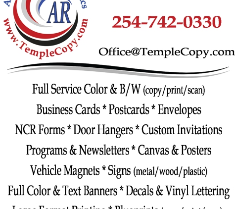 Advanced Reprographics - Temple, TX