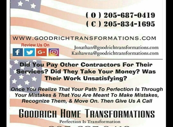Goodrich Home Transformations - Childersburg, AL
