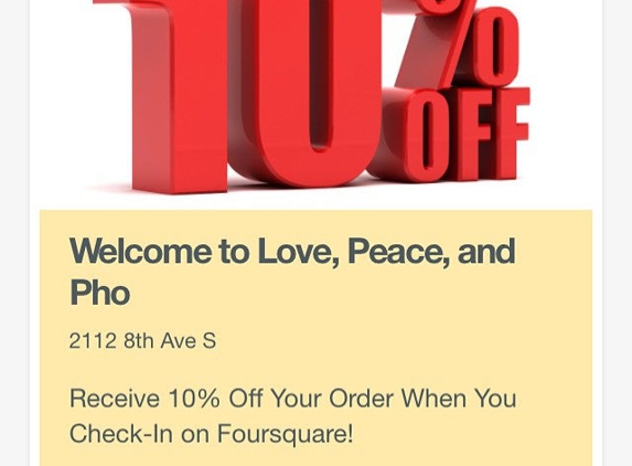 Love Peace & Pho - Nashville, TN