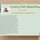 Country Kids Babysitting - Baby Sitters