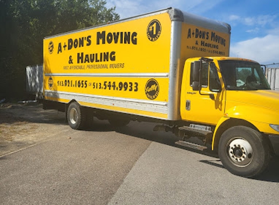 A Don's Moving & Hauling - Cincinnati, OH