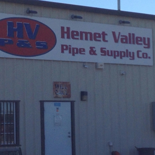 Hemet Valley Pipe & Supply - San Jacinto, CA. They know their Business