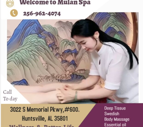 Mulan Spa - Huntsville, AL