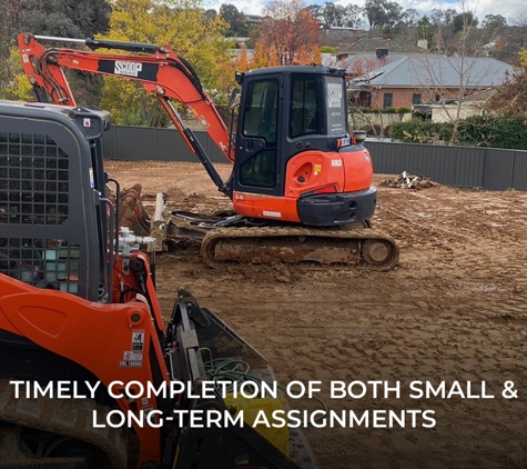 Scoop Earthworks. Timely Completion Of Both Small & Long-Term Assignments