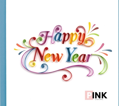 Pink Legal - Bakersfield, CA. Happy New Year 
2025 
Pink Legal Bakersfield CA