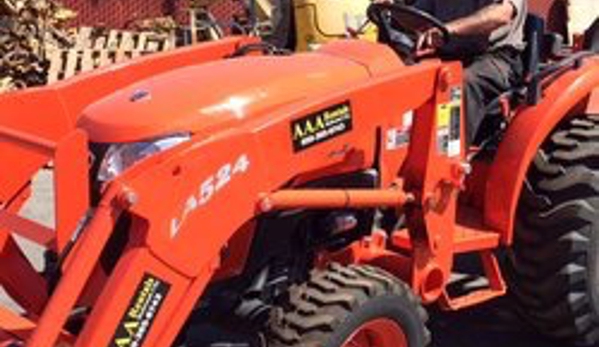 AAA Rentals - Redwood City, CA. Tractor Rental