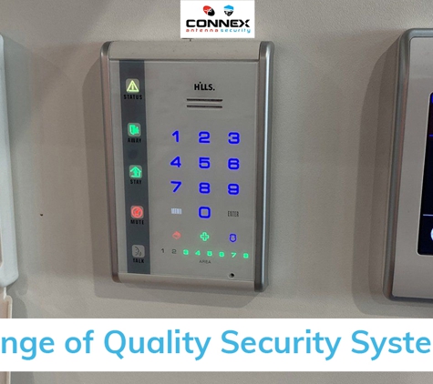 Connex Antenna & Security. Range of Quality Security Systems