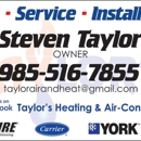 Taylor's Heating & Air-Conditioning - Air Conditioning Service & Repair