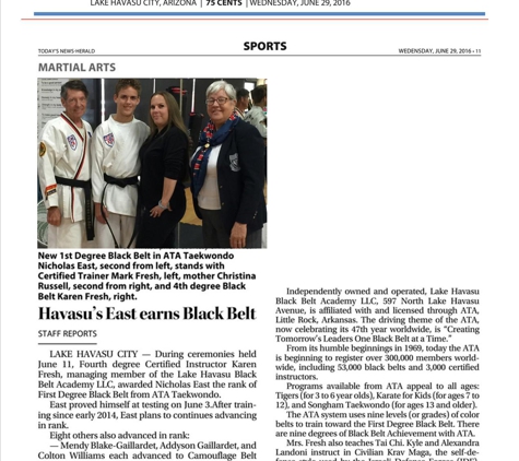 lake havasu black belt academy llc - Lake Havasu City, AZ