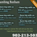 Plumbing Bonham - Plumbing, Drains & Sewer Consultants