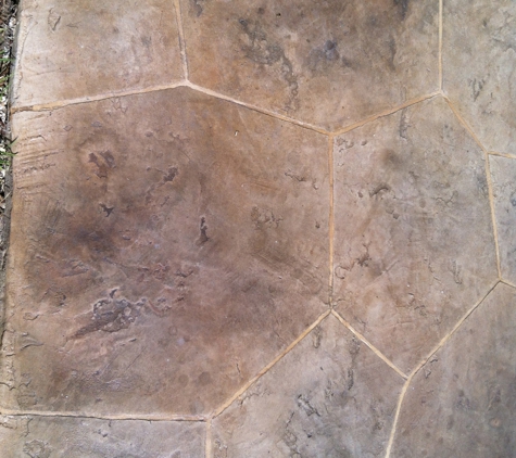 Stoneworks Architectural Concrete - Canyon Country, CA. Concrete Overlay Flagstone Pattern