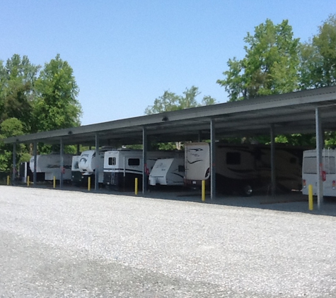 Cardinal Self Storage - Raleigh, NC. We offer secure RV storage for your travel trailer in Raleigh and other convenient locations