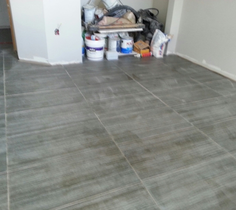 D & J Remodeling and Tiles. Porcelain instalation beautiful job guys. .