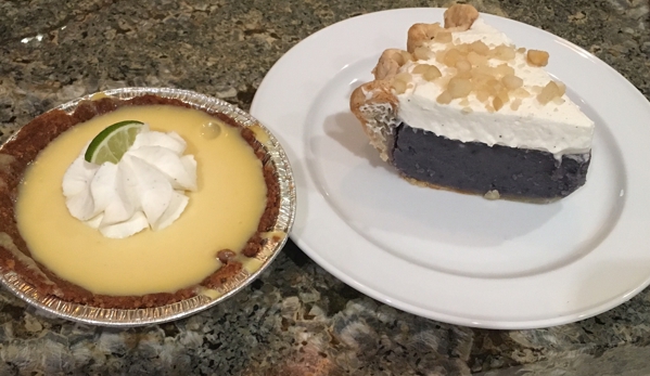 Leoda's Kitchen and Pie Shop - Lahaina, HI. Owolalu Lime n Sweet Potato Pie