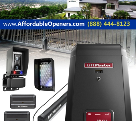 Affordable Openers - Bellflower, CA. liftmaster rsl12ul gate operator