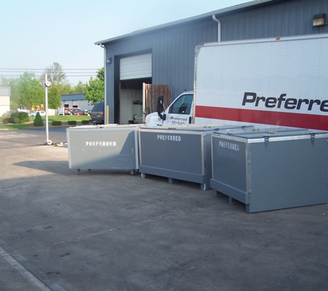 Preferred Metals Noblesville - Noblesville, IN. Lockable containers for you job site!