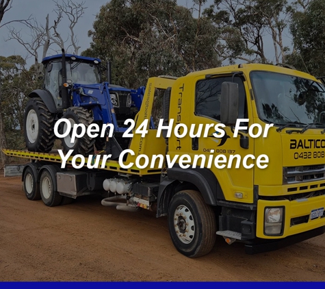 Balticore Hiab & Tilt Tray - Belmont, WA. Open 24 Hours For Your Convenience