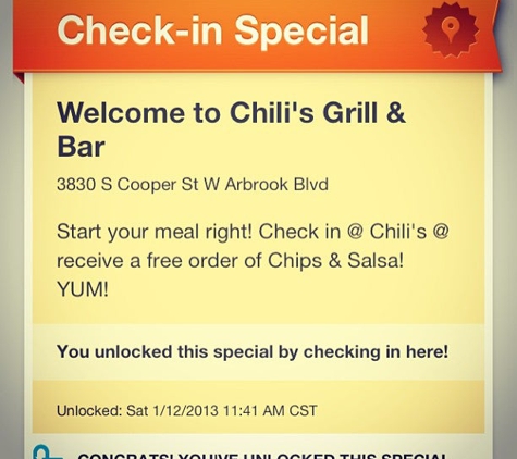 Chili's Grill & Bar - Arlington, TX