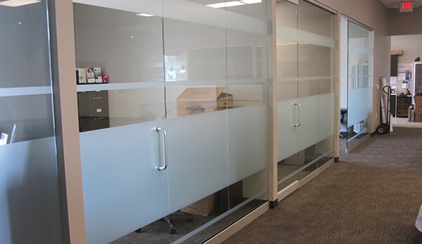 Glass Depots - Raleigh, NC. Office Space Glass Installation