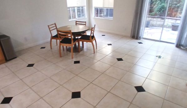 Dust Bunnies of Orange County. A clean dining room for a move out here in Tustin.
