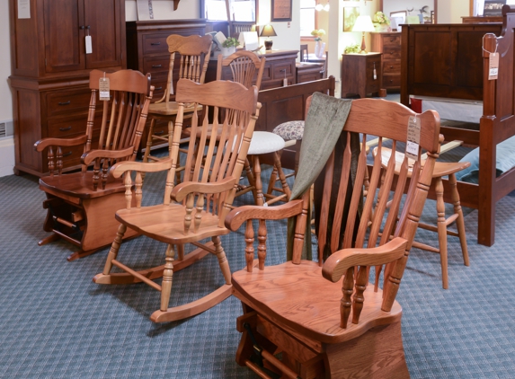 Amish Oak Showcase Furniture - New Wilmington, PA
