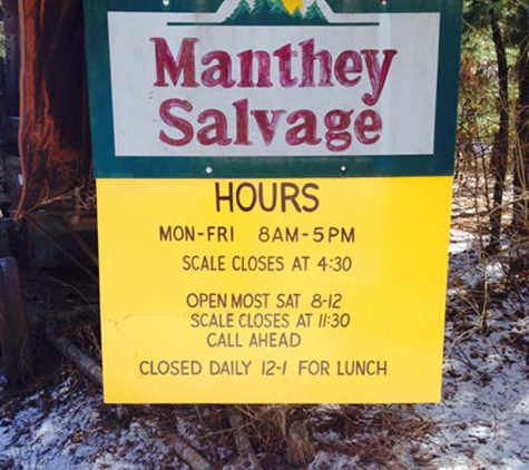 Manthey Salvage - Mauston, WI