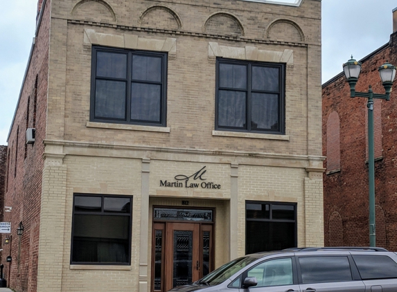 Martin Law Office - Mendota, IL. Building entrance