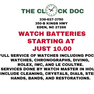 THE CLOCK DOC - Eden, NC