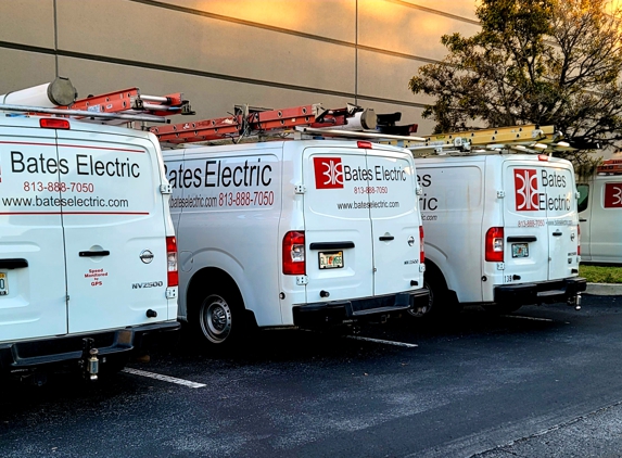 Bates Electric, Inc. - Tampa, FL. Electrical Service Vans