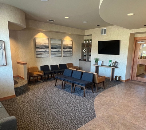 Hymas Family Dental - Spokane Valley, WA. Waiting area at Spokane Valley dentist Hymas Family Dental