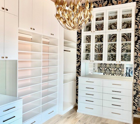 Custom Closets by Beverly - Oklahoma City, OK. Feminine closet