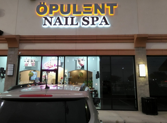 OPULENT NAIL SPA - Houston, TX. Storefront