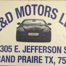 E&D MOTORS LLC - Used Car Dealers
